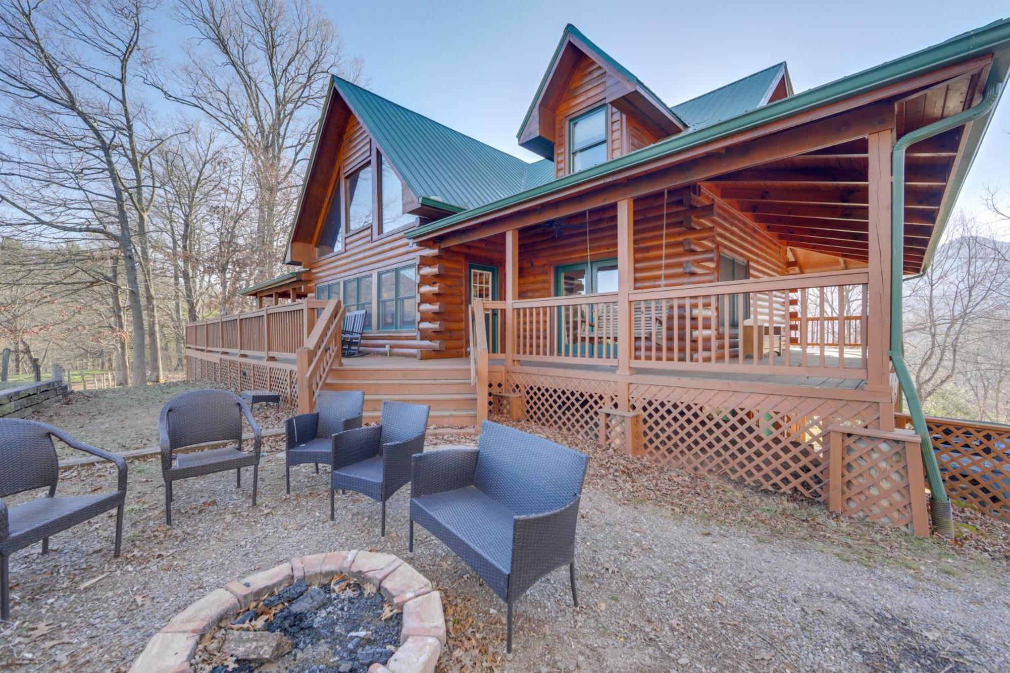 Whits End Smoky Mtn Home With Hot Tub, Views Waynesville Exterior photo
